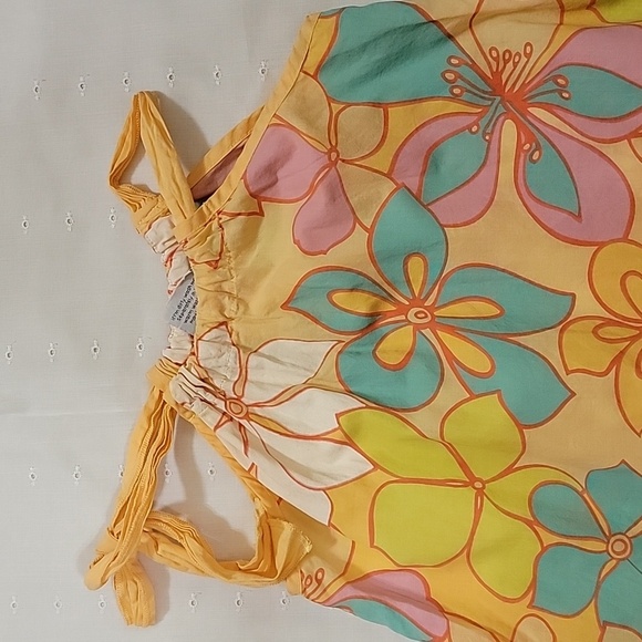 Girls Keedo Floral Matching Sets, Orange, Size 10, Pre-owned - Picture 6 of 7